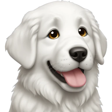 Great Pyrenees puppy sticker