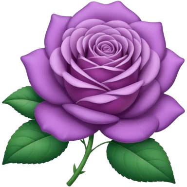 Una rosa lila sticker