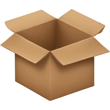 Open mail brown box sticker