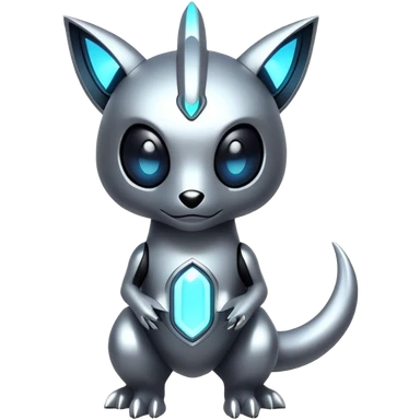 Futuristic Fakemon-creature sticker