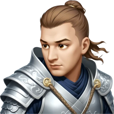 Moonlit Samurai sticker