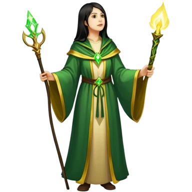 Verdant Wizard sticker