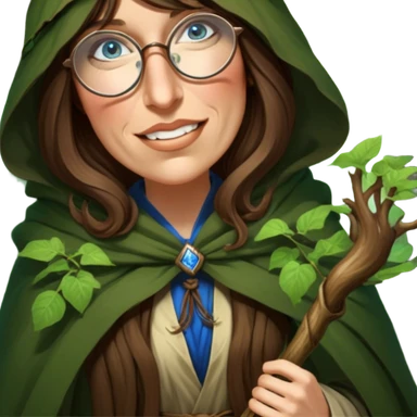 Forest Wizard sticker