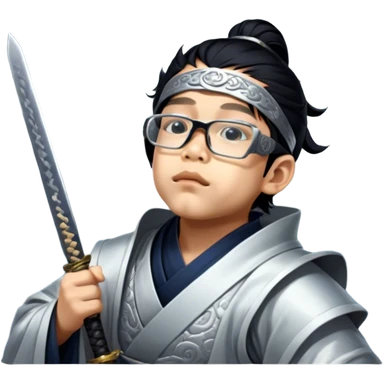 Moonlit Samurai sticker