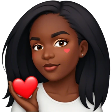 Girly she is Lovely and heart around her sticker