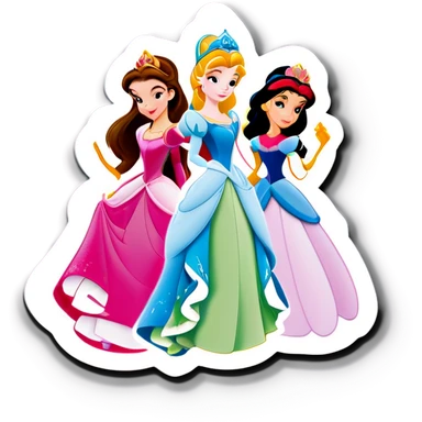 Princesas Disney  sticker