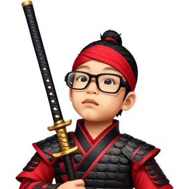 Daring Samurai sticker