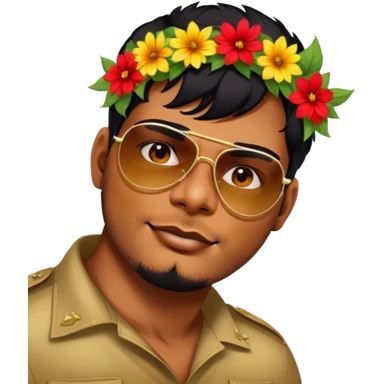 Flower-Crowned Dancer sticker
