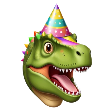 Party TRex Emoji
