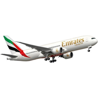 Emirates 777 sticker