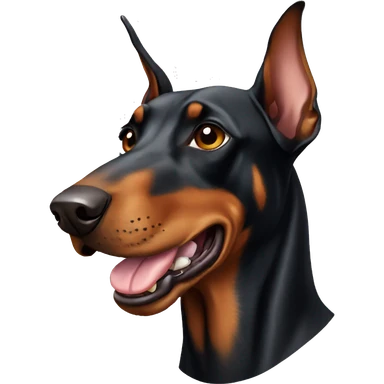 Doberman sticker
