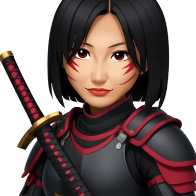 Shadow Samurai sticker