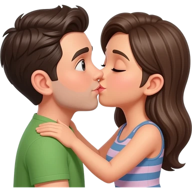 Donal trop y maduro besandose sticker