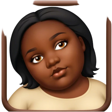 Pretty fat girl sticker