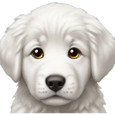 Great Pyrenees puppy sticker