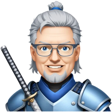 Samurai Defender sticker