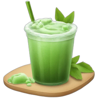 iced-matcha sticker