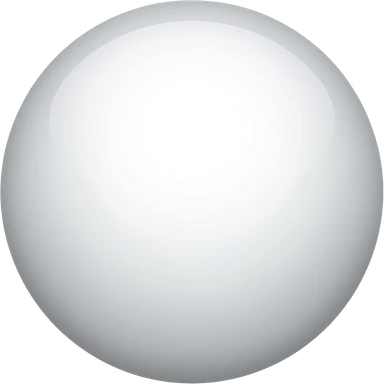 White circle sticker