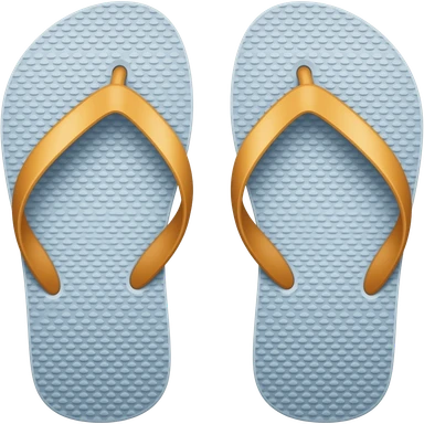 Pair of flip-flops sticker