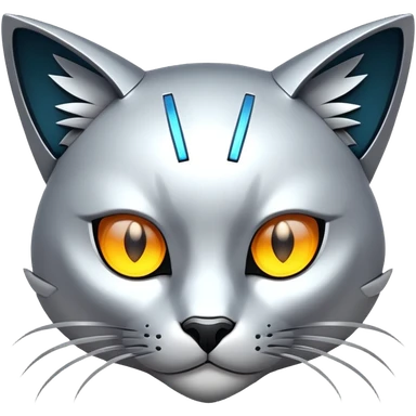 Futuristic Fakemon-feline sticker