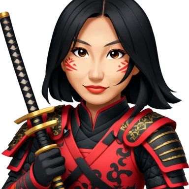 Daring Samurai sticker