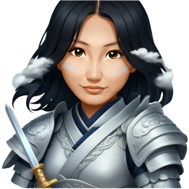 Moonlit Samurai sticker