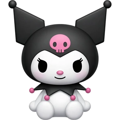 Kuromi sanrio character cuteness sticker