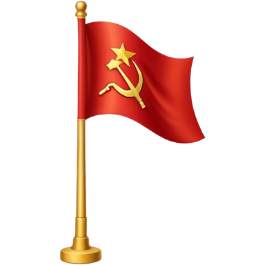 Soviet Union Flag Emoji AI Emoji Generator