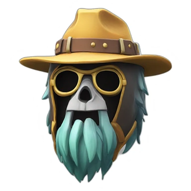 Renagate raider Fortnite sticker