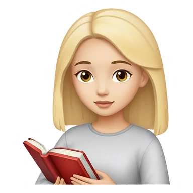 Book girly sticker