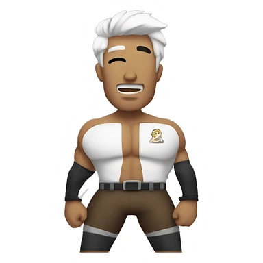 flex the muscle sticker