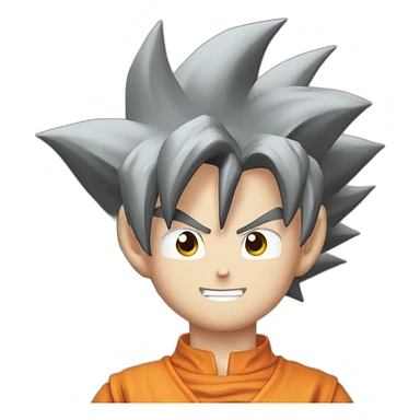 Son Goku from Dragonball sticker