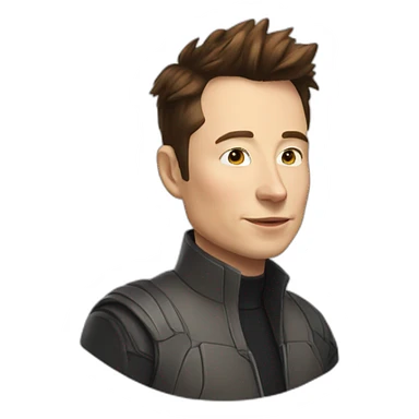 Elon musk fursona sticker