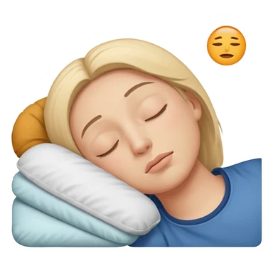 Sleepy Character zzz sticker