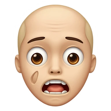 Jaw on the floor  sticker