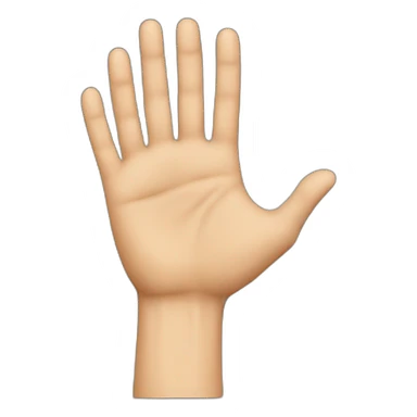 Italian man hand sticker