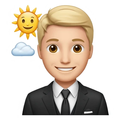 weather-presenter sticker