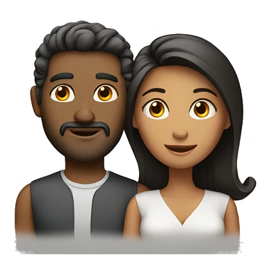 Husband wife  sticker