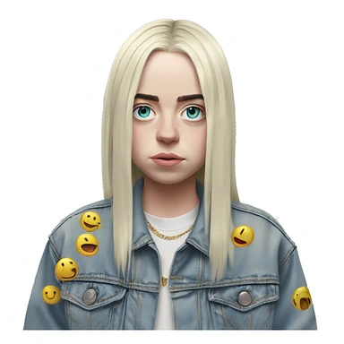 Billie Eilish ￼ sticker
