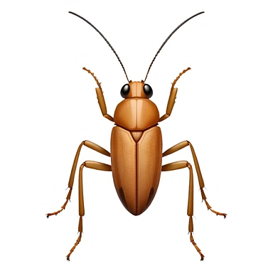 Waiting cricket bug sticker