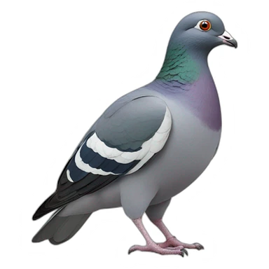 wood-pigeon sticker