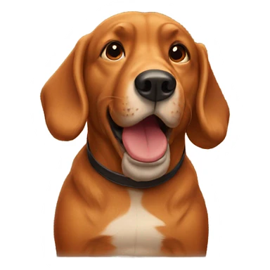 Do  red dog in big house sticker