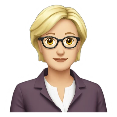 Le pen sticker