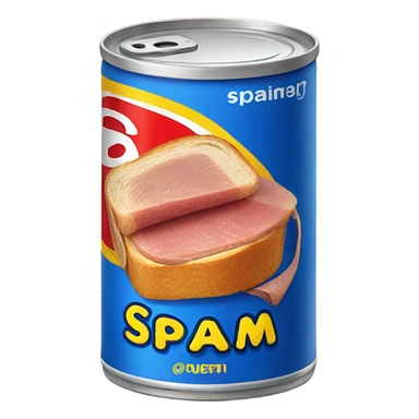 Can of spam $5 sticker