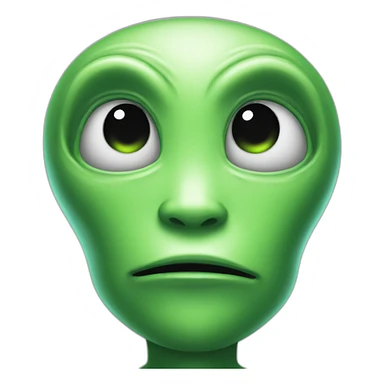 In love alien sticker