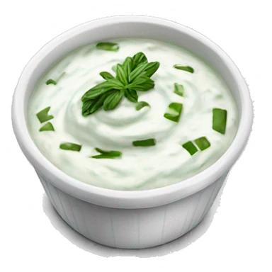 realistic Tzatziki sauce sticker