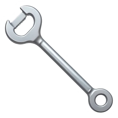 wrench silver sticker