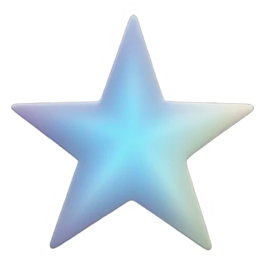 Half a star sticker