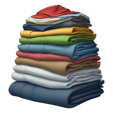 Clothes moutain  sticker