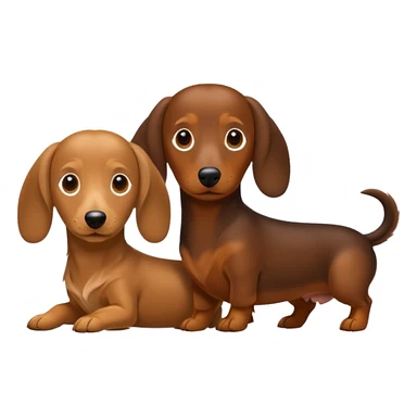 Perros salchicha sticker